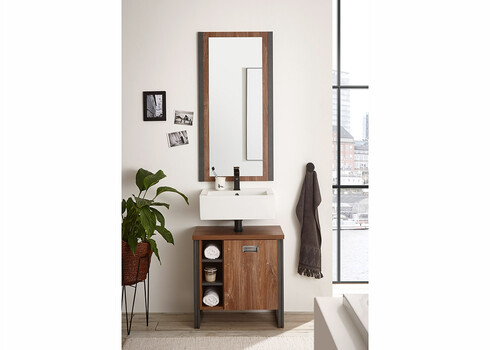 Valamukapp DETROIT tamm / hall, 61x40xH62 cm