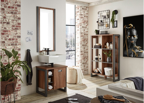 Valamukapp DETROIT tamm / hall, 61x40xH62 cm