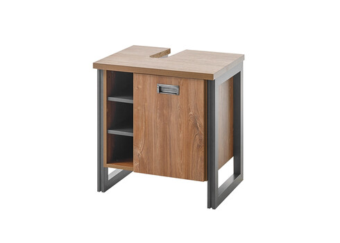 Valamukapp DETROIT tamm / hall, 61x40xH62 cm