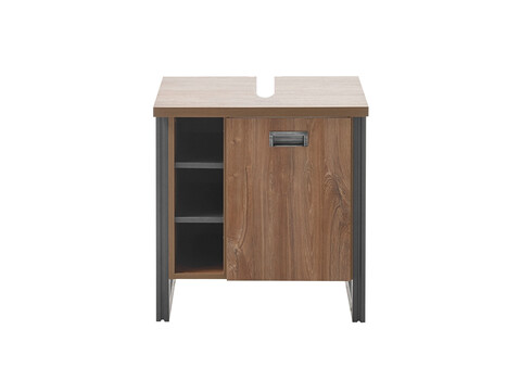 Valamukapp DETROIT tamm / hall, 61x40xH62 cm