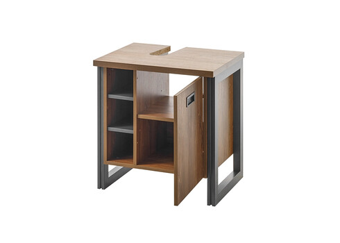 Valamukapp DETROIT tamm / hall, 61x40xH62 cm