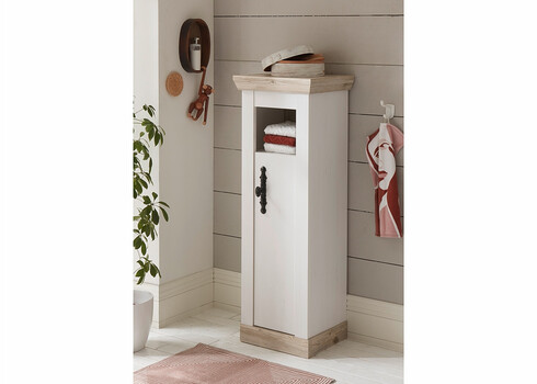 Vannitoakapp FLORENZ valge mänd / mänd, 42x35xH120 cm