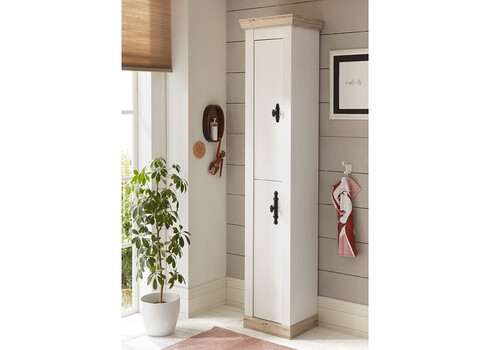 Vannitoakapp FLORENZ valge mänd / mänd, 42x35xH200 cm