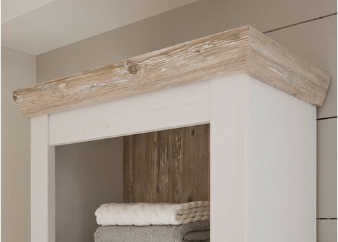 Vannitoakapp FLORENZ valge mänd / mänd, 65x35xH200 cm