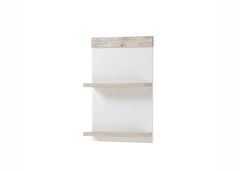 Seinariiul FLORENZ valge mänd / mänd, 40x12xH62 cm