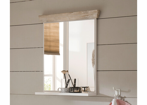 Seinapeegel FLORENZ valge mänd / mänd, 60x15xH72 cm