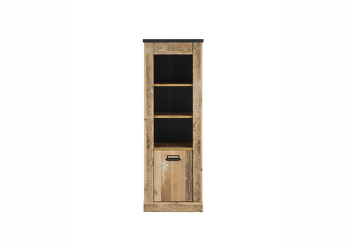Vannitoakapp SHERWOOD pruun / hall, 51x38xH146 cm