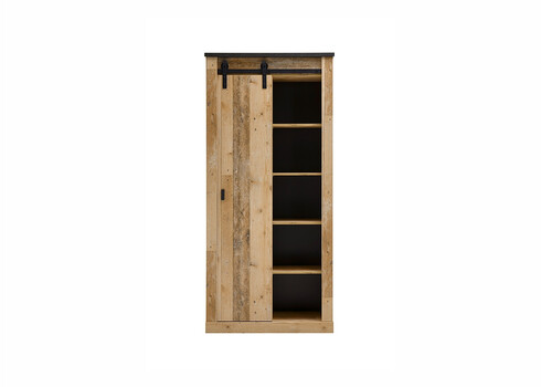 Vannitoakapp SHERWOOD pruun / hall, 51x38xH201 cm
