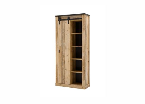 Vannitoakapp SHERWOOD pruun / hall, 51x38xH201 cm