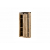 Vannitoakapp SHERWOOD pruun / hall, 51x38xH201 cm