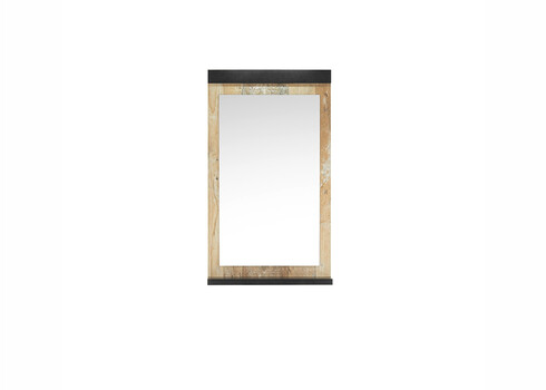 Seinapeegel SHERWOOD pruun / hall, 56x10xH77 cm