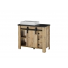 Valamukapp + valamu SHERWOOD pruun / hall, 95x43xH91 cm