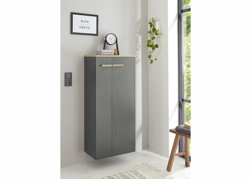 Vannitoakapp SOLID antratsiit, 51x30xH115 cm