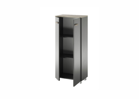 Vannitoakapp SOLID antratsiit, 51x30xH115 cm