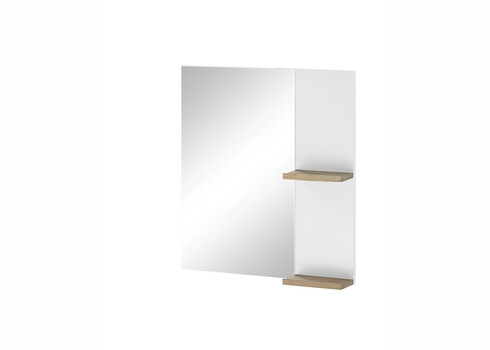 Vannitoapeegel SOLID valge läige, 60x12xH65 cm