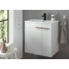Valamukapp + valamu SOLID valge läige, 60x40xH70 cm