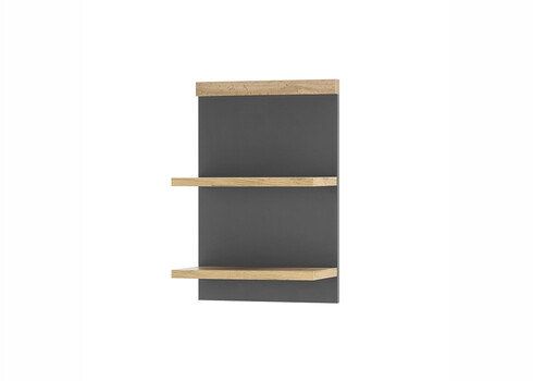 Seinariiul WESTMINSTER tumehall / tamm, 40x20xH59 cm