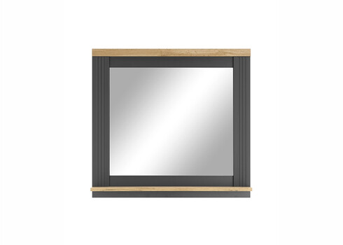 Seinapeegel WESTMINSTER tumehall / tamm, 80x15xH75 cm