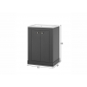 Valamukapp WESTMINSTER tumehall / tamm, 60x46xH86 cm