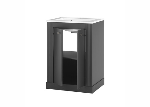 Valamukapp WESTMINSTER tumehall / tamm, 60x46xH86 cm