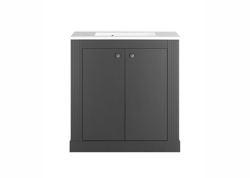 Valamukapp WESTMINSTER tumehall / tamm, 80x46xH86 cm