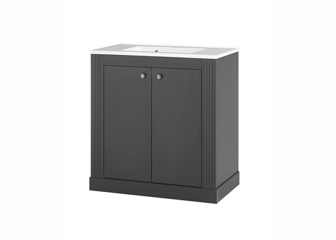 Valamukapp WESTMINSTER tumehall / tamm, 80x46xH86 cm