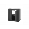 Valamukapp WESTMINSTER tumehall / tamm, 80x46xH86 cm