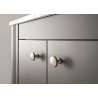 Valamukapp WESTMINSTER tumehall / tamm, 80x46xH86 cm