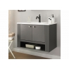 Valamukapp WESTMINSTER tumehall / tamm, 80x46xH58 cm