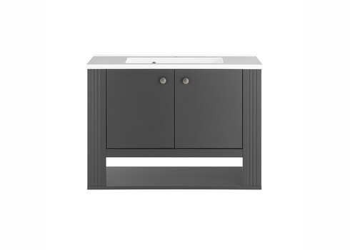 Valamukapp WESTMINSTER tumehall / tamm, 80x46xH58 cm