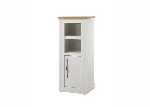 Vannitoakapp WESTMINSTER valge mänd / tamm, 50x40xH119 cm