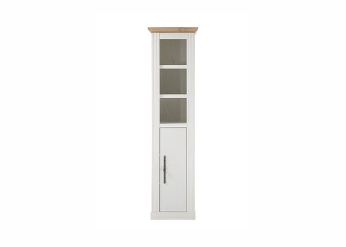 Vannitoakapp WESTMINSTER valge mänd / tamm, 50x41xH203 cm