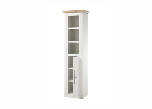 Vannitoakapp WESTMINSTER valge mänd / tamm, 50x41xH203 cm