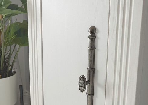 Vannitoakapp WESTMINSTER valge mänd / tamm, 50x41xH203 cm