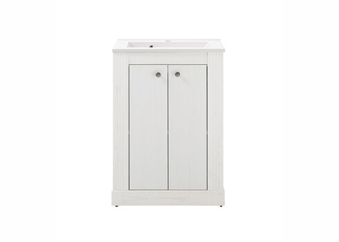 Valamukapp WESTMINSTER valge mänd / tamm, 60x46xH86 cm