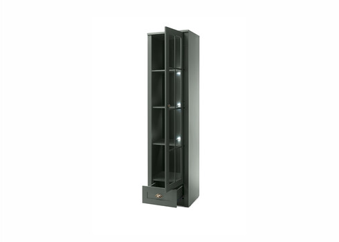 Vitriinkapp ASCOT tumeroheline, 50x43xH197 cm