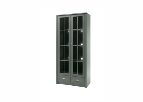 Vitriinkapp ASCOT tumeroheline, 90x43xH197 cm