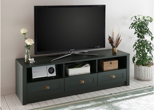 Tv-alus ASCOT tumeroheline, 158x43xH47 cm