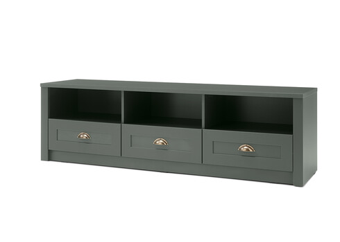 Tv-alus ASCOT tumeroheline, 158x43xH47 cm