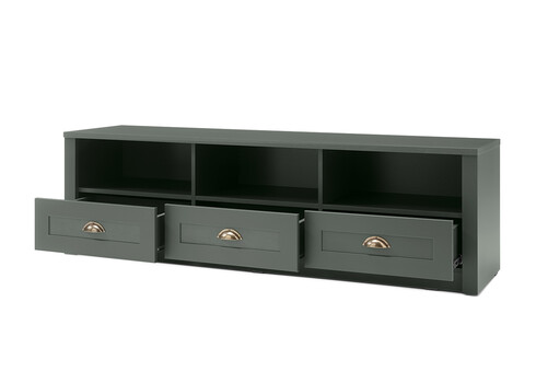 Tv-alus ASCOT tumeroheline, 158x43xH47 cm