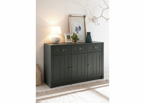 Kummut ASCOT tumeroheline, 130x43xH86 cm