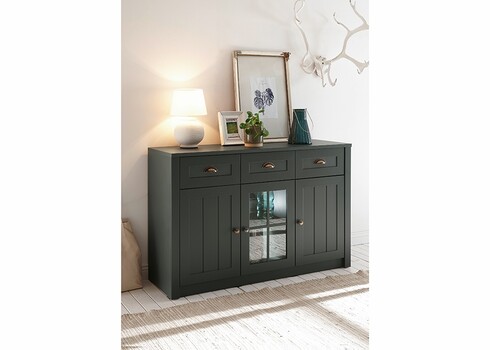 Kummut ASCOT tumeroheline, 130x43xH86 cm