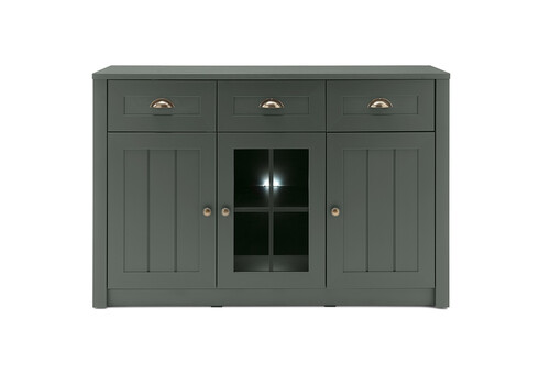 Kummut ASCOT tumeroheline, 130x43xH86 cm