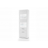 Vitriinkapp BIANCO valge läige, 66x35xH198 cm