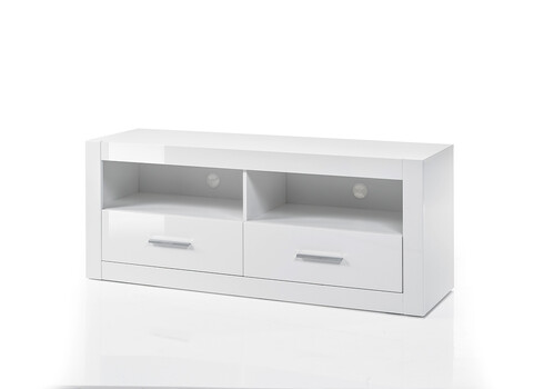 Tv-alus BIANCO valge läige, 150x45xH61 cm