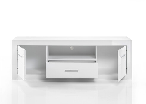 Tv-alus BIANCO valge läige, 180x45xH61 cm