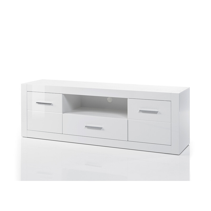 Tv-alus BIANCO valge läige, 180x45xH61 cm Tv-alus BIANCO valge läige, 180x45xH61 cm