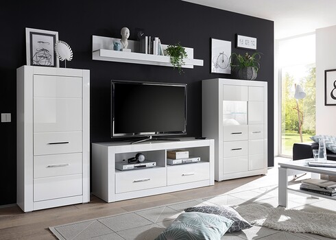 Kapp BIANCO valge läige, 66x35xH142 cm