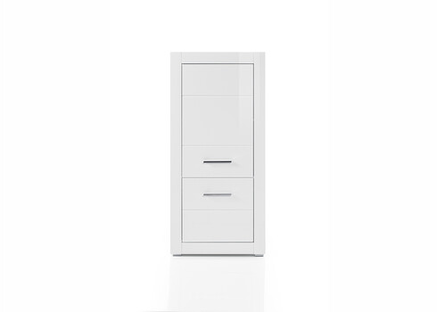 Kapp BIANCO valge läige, 66x35xH142 cm