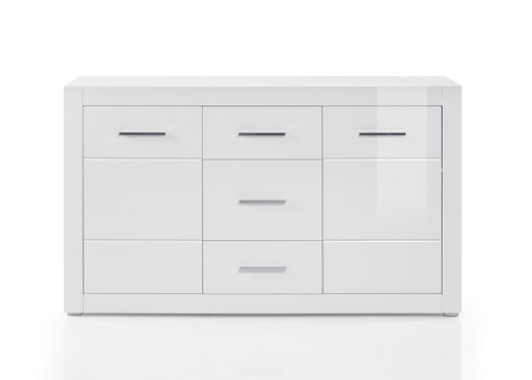 Kummut BIANCO valge läige, 164x42xH97 cm